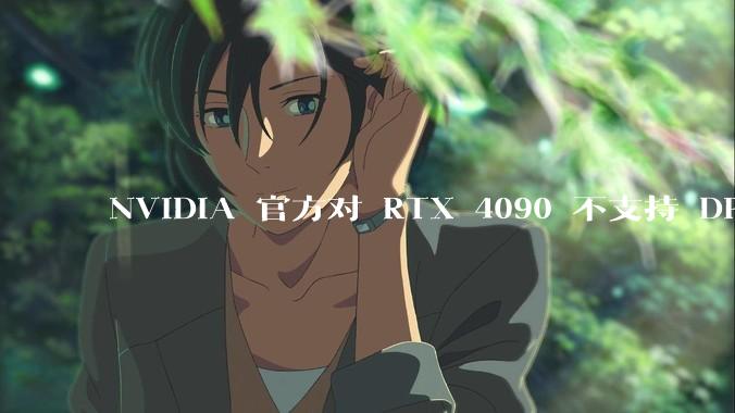 NVIDIA 官方对 RTX 4090 不支持 DP 2.0 接口进行了回应，你对该***有何看法？